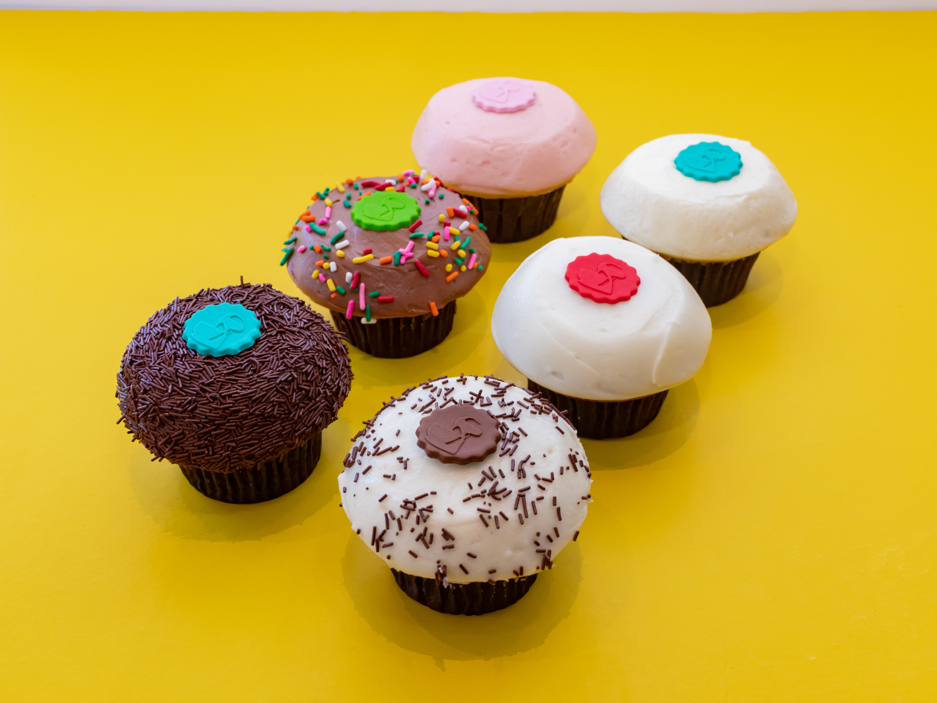Order Traditional 6 Box Cupcake food online from Crave Cupcakes store, Houston on bringmethat.com