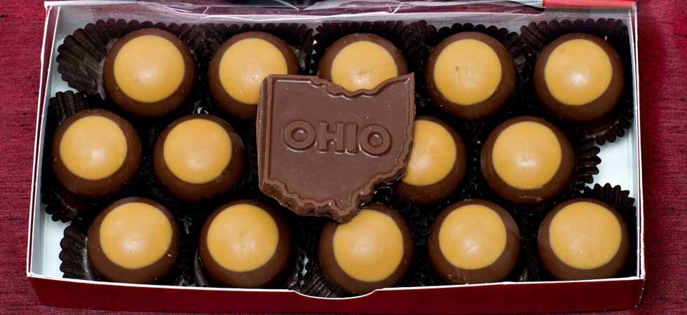 Order Buckeyes food online from Golden Turtle Chocolate Factory store, Lebanon on bringmethat.com