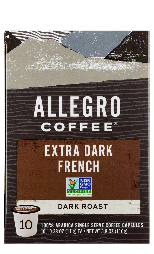 Order Extra Dark French Roast Capsules Coffee food online from Allegro Coffee Company store, Chevy Chase on bringmethat.com