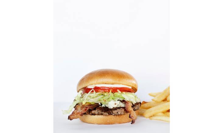 Order Black and Bleu Burger food online from My Burger store, Minnetonka on bringmethat.com
