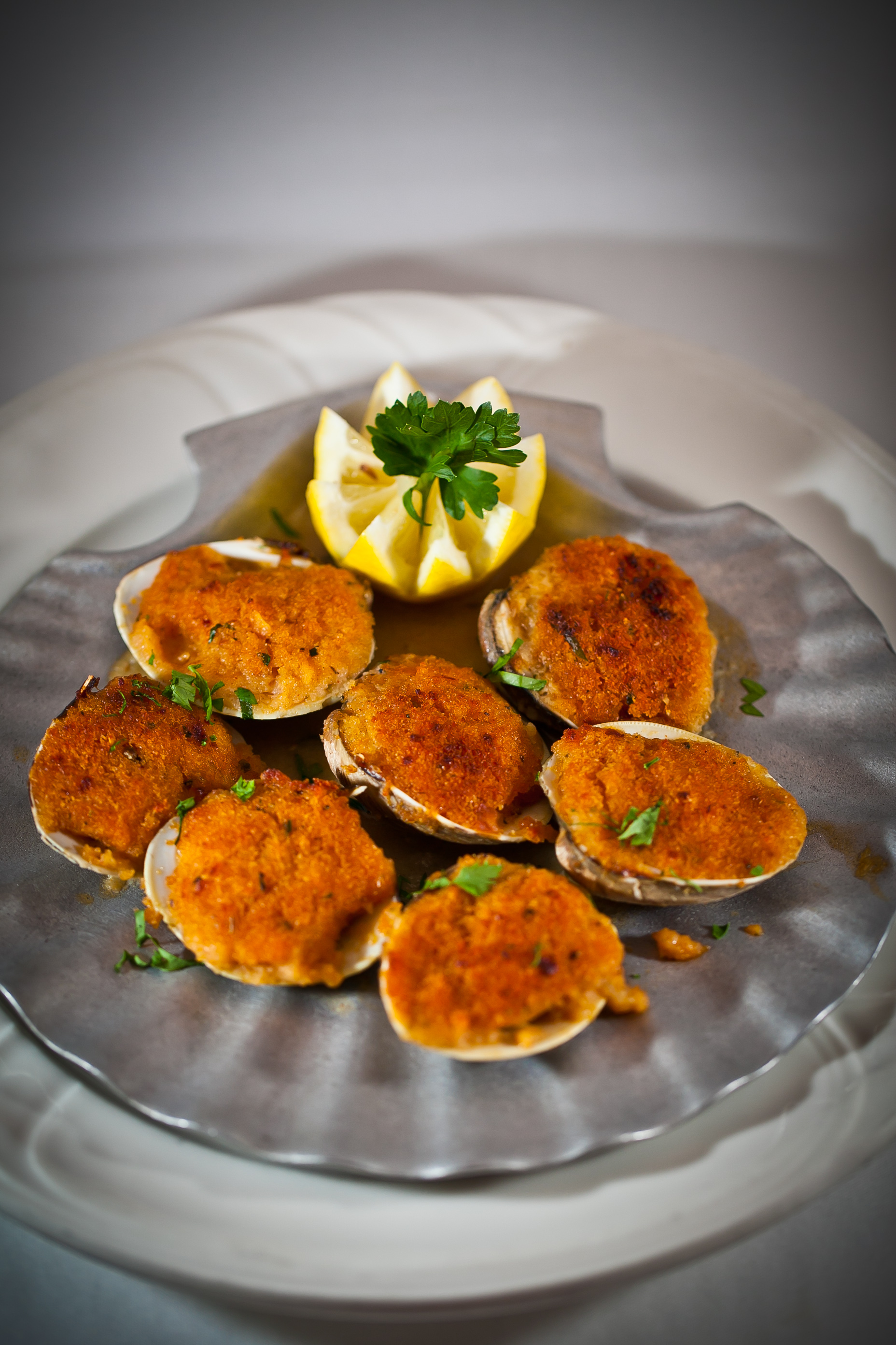 Order Baked Clams food online from Marco Polo Ristorante store, Brooklyn on bringmethat.com