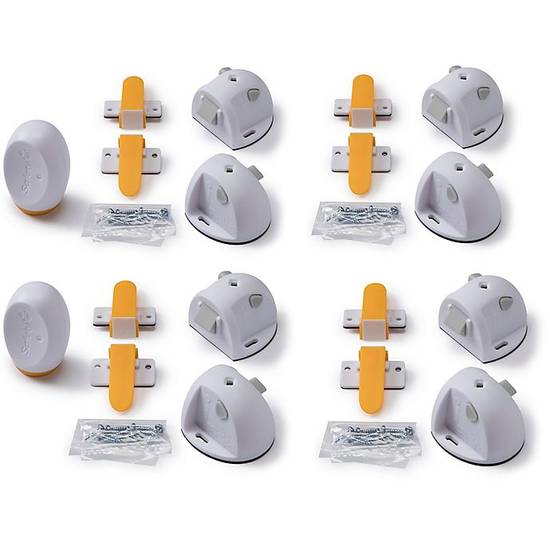Order Safety 1st® 8-Pack Adhesive Magnetic Locks with Keys food online from Bed Bath & Beyond store, Lancaster on bringmethat.com