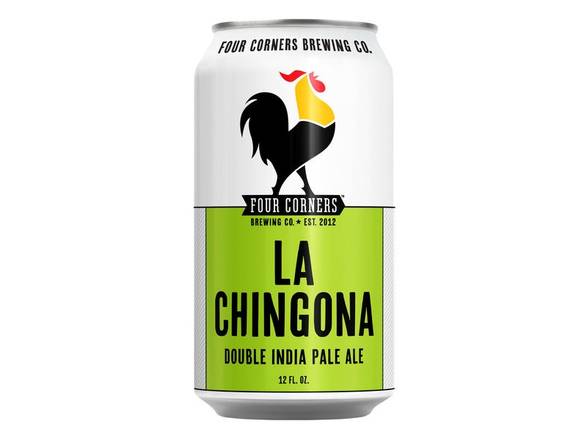 Order Four Corners La Chingona Double IPA Craft Beer - 6x 12oz Cans food online from Goody Goody Liquor store, Dallas on bringmethat.com
