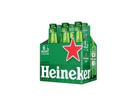 Order Heineken 6 bottles | 5% abv food online from Pink Dot store, Lemon Grove on bringmethat.com