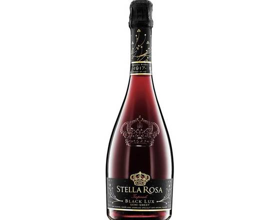 Order Stella Rosa Black Lux, 750mL bottle (6.5% ABV) food online from Moby Liquor store, Los Angeles on bringmethat.com