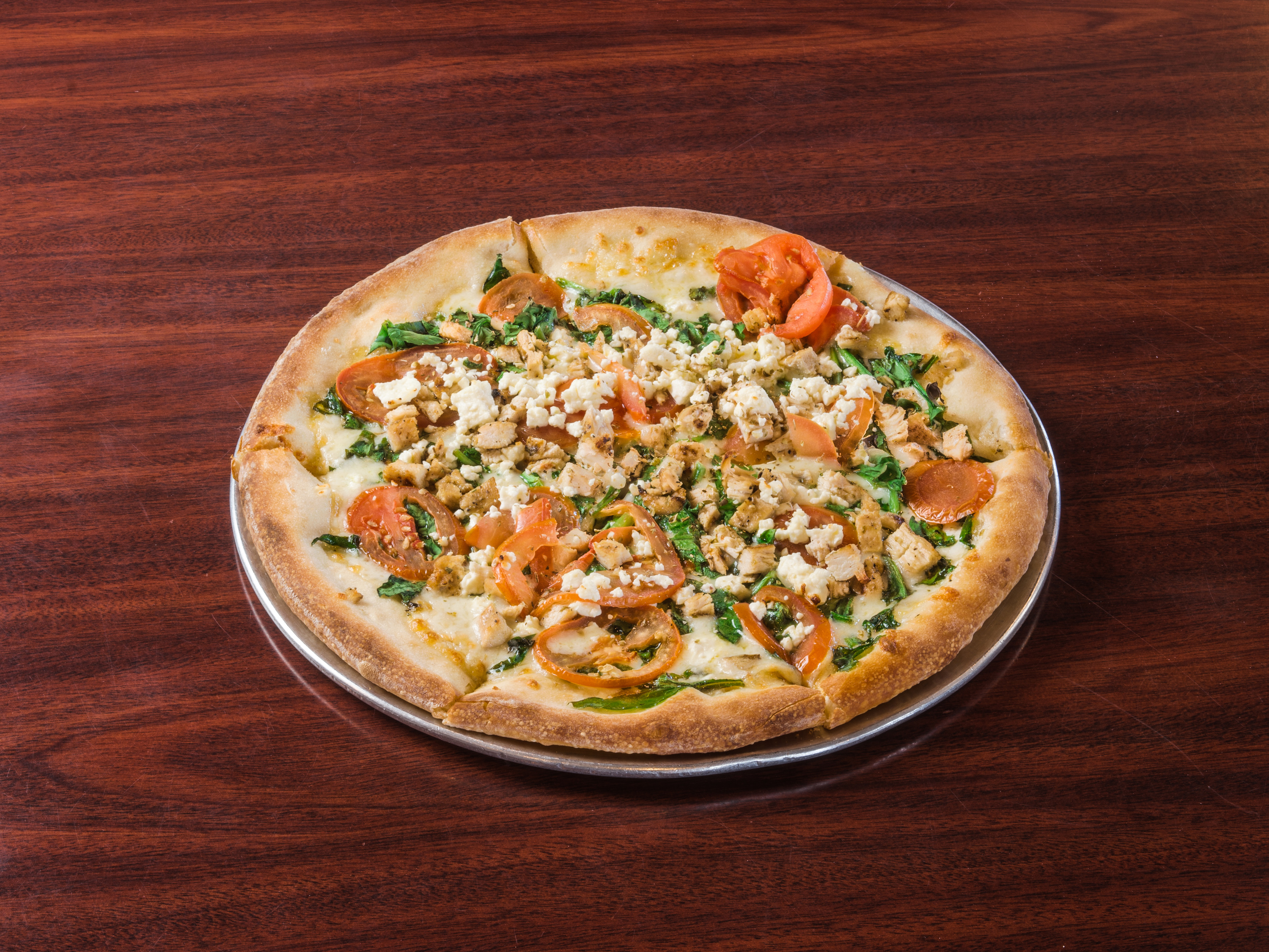 Order Chicken Rustica Pizza food online from Russo's New York Pizzeria store, Houston on bringmethat.com