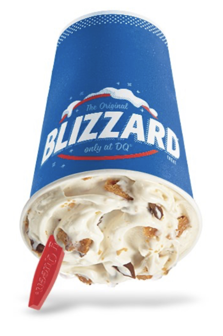 Order BUTTERFINGER BLIZZARD food online from Dairy Queen store, Willis on bringmethat.com