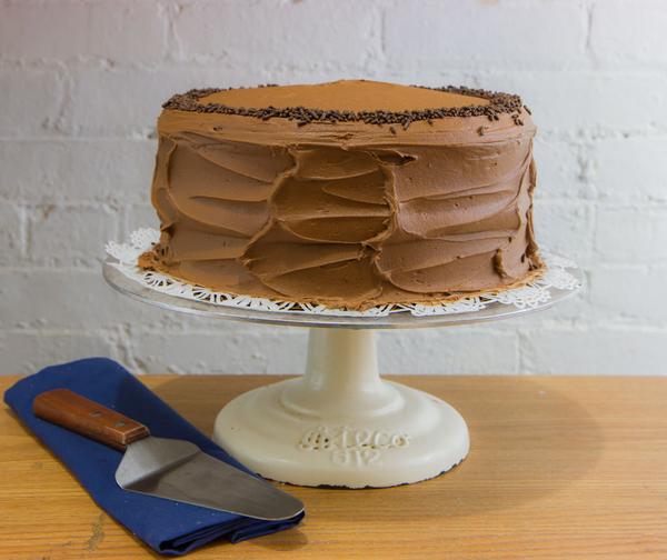Order Classic Chocolate cake  food online from Buttercup Bake Shop store, New York on bringmethat.com