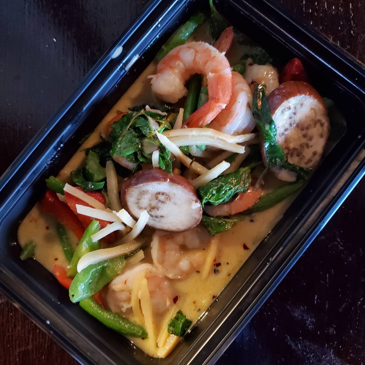 Order Green Curry Dinner food online from Orchid Thai Restaurant & Bar store, Falmouth on bringmethat.com