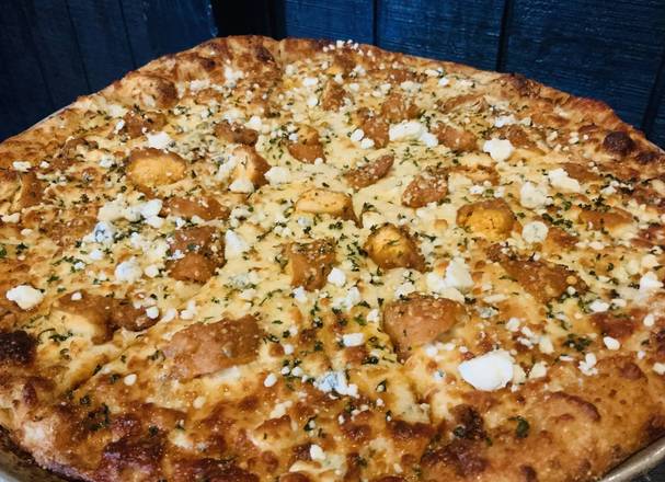 Order Buffalo Chicken Wing Pizza food online from Anchor Bar and Restaurant store, Round Rock on bringmethat.com