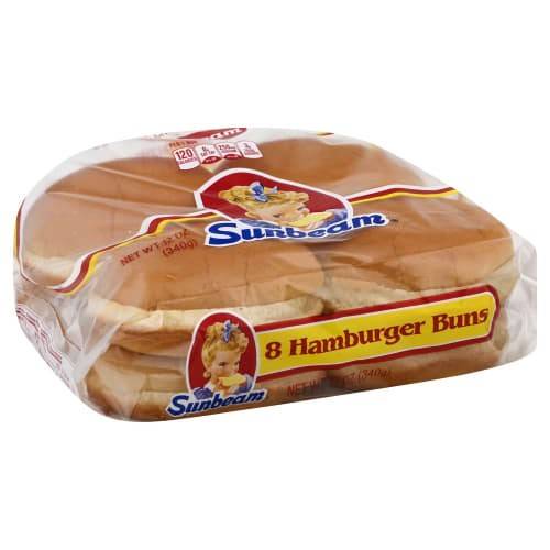Order Sunbeam · Hamburger Buns (8 buns) food online from United Supermarkets store, Plainview on bringmethat.com