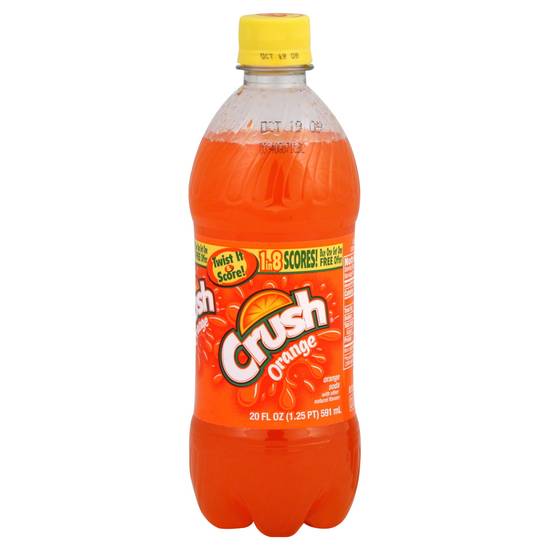 Order Crush Soda Orange (20 oz) food online from Rite Aid store, San Diego on bringmethat.com