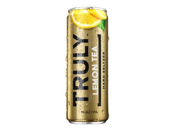 Order TRULY Hard Seltzer Lemon Iced Tea, Spiked & Sparkling Water - 6x 12oz Cans food online from Liquor & Tobacco store, Batavia on bringmethat.com