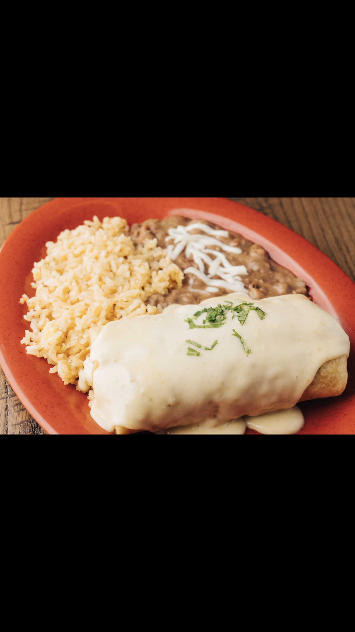 Order Chimichanga Lunch food online from El Jaliciense store, Columbus on bringmethat.com