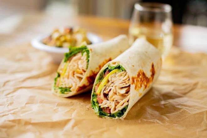 Order Sriracha Chicken Avocado Wrap food online from Pimento Burgers, Bar & Grill store, Florence on bringmethat.com