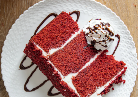 Order Red Velvet Cake food online from Fat Cheesesteaks store, Flushing on bringmethat.com