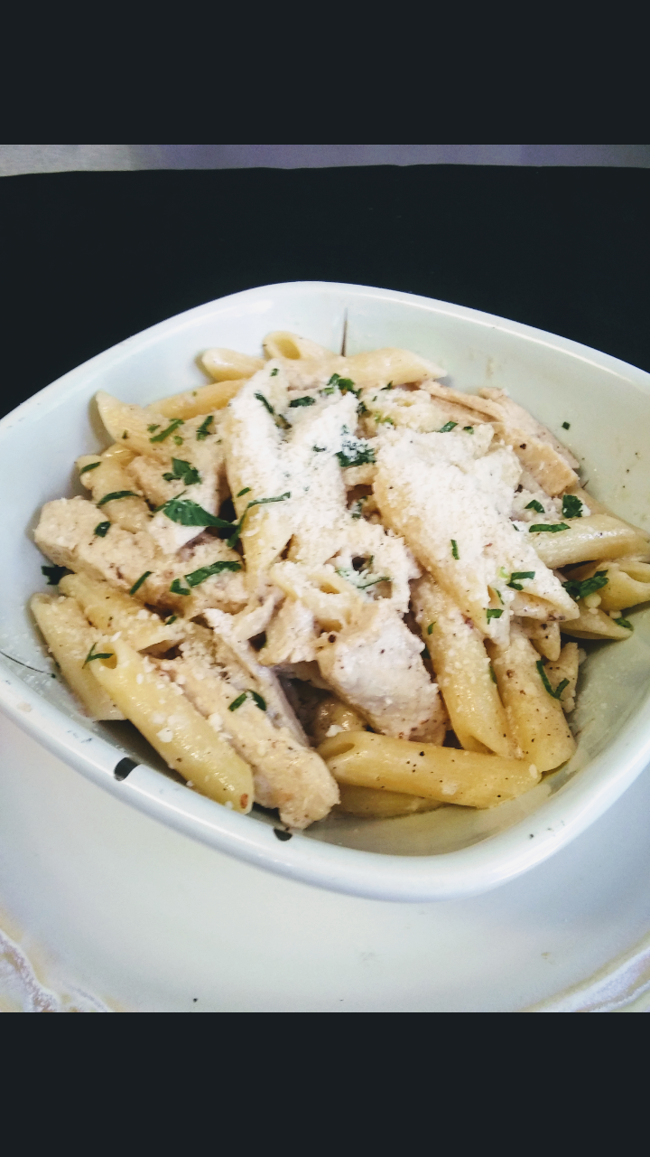 Order MEX-ITALY CHIKEN PASTA food online from Cooking With Polo store, Austin on bringmethat.com