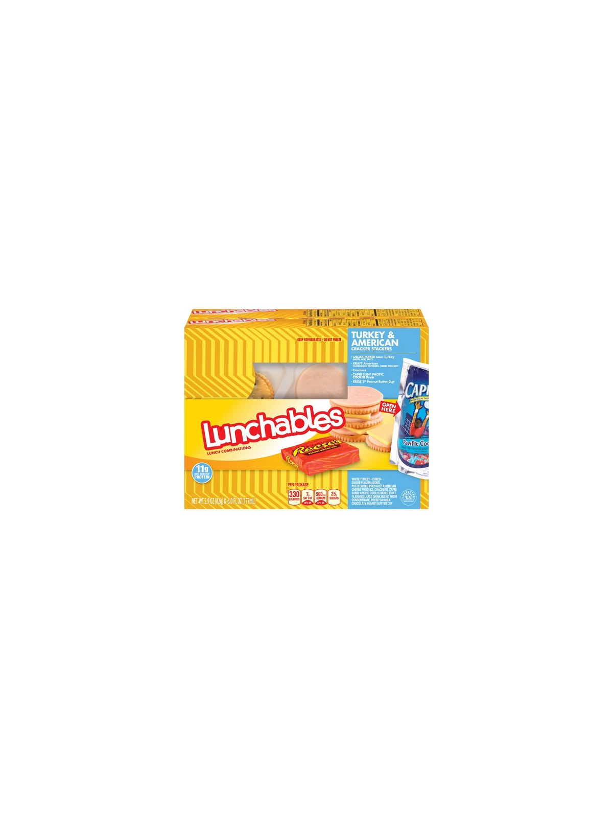 Order Lunchables Turkey American Cheese  food online from Chevron Extramile store, San Francisco on bringmethat.com