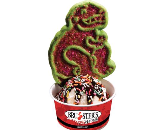 Order Kid's Dino Sundae food online from Bruster's Real Ice Cream store, Marietta on bringmethat.com