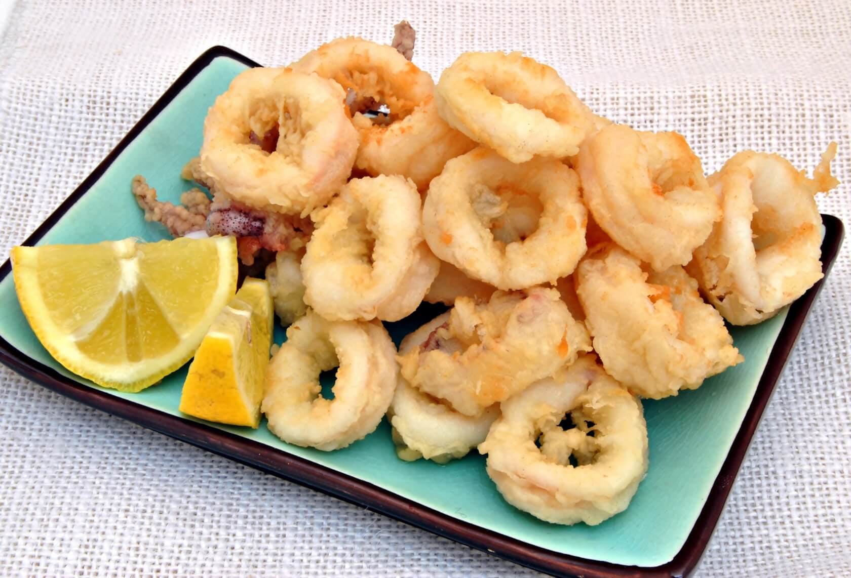 Order Fried Calamari - Appetizer food online from Crespos Express store, Jackson Township on bringmethat.com