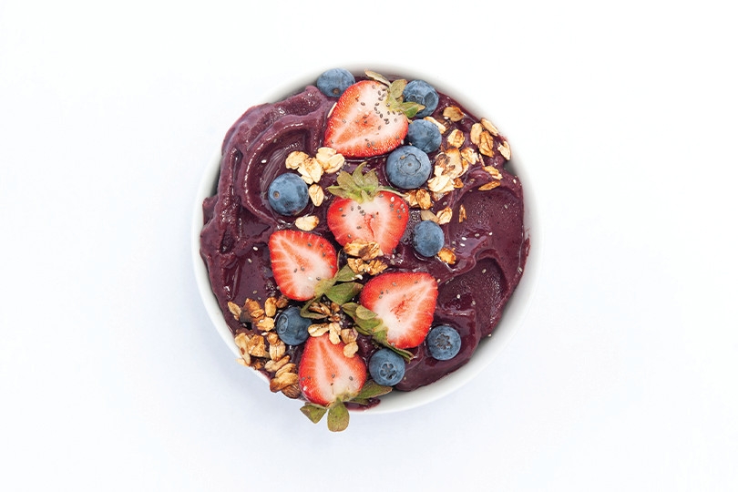 Order Triple Berry Acai food online from Greek Kitchen store, Chicago on bringmethat.com