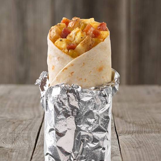 Order Bacon, Egg and Cheese Burrito food online from Good Times Burgers & Frozen Custard store, Firestone on bringmethat.com