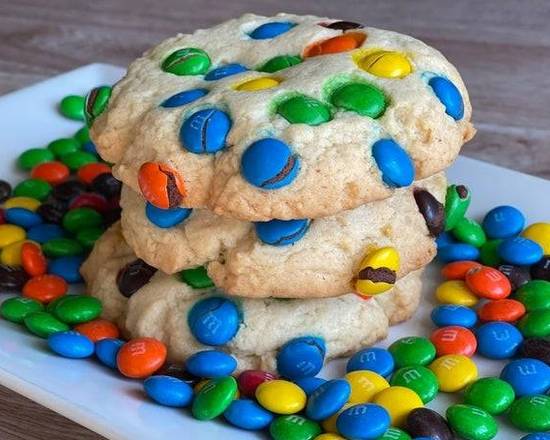 Order M&M Sugar Cookie food online from Rum Cakes Factory store, Plano on bringmethat.com