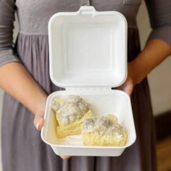 Order Biscuits & Sausage Gravy food online from Callie's Hot Little Biscuit store, Charleston on bringmethat.com