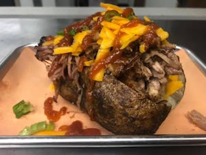 Order Loaded Potato food online from Big Smoke Barbecue store, Hays on bringmethat.com