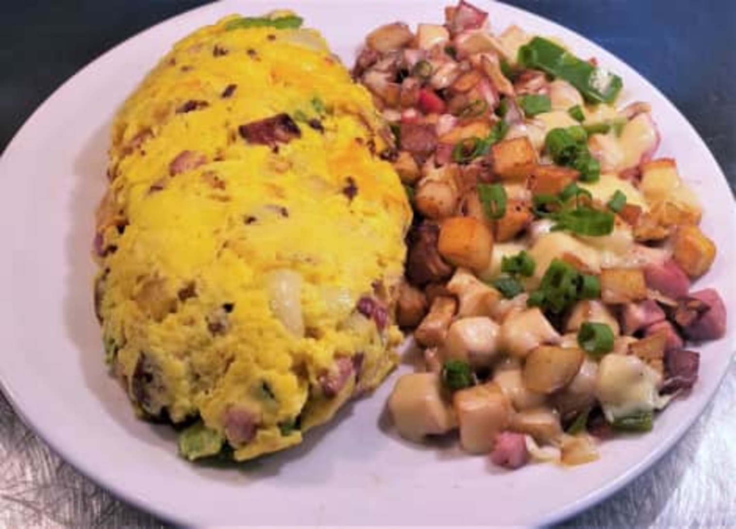 Order Butcher's Block Omelet food online from Buttermilk store, Naperville on bringmethat.com