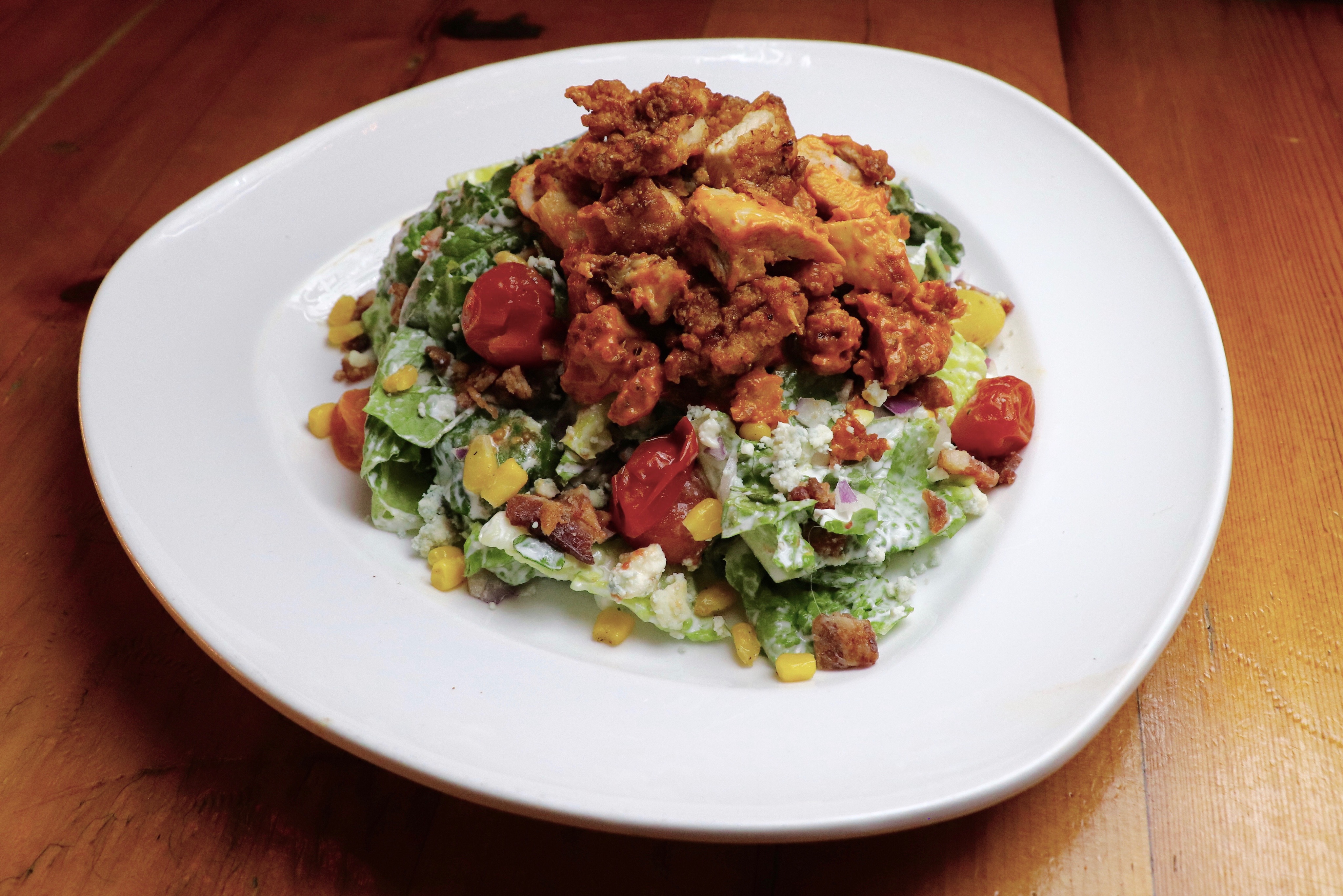 Order Crispy Buffalo Chicken Salad food online from Old Grounds Social store, Chicago on bringmethat.com