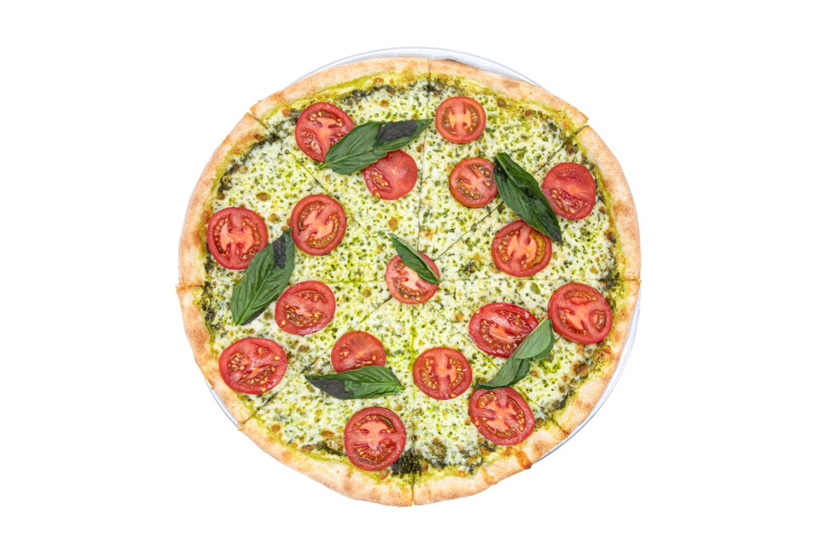 Order 14" Pesto Pizza food online from Proper Pizza & Pasta store, Los Angeles on bringmethat.com