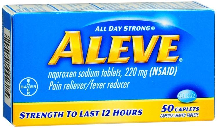 Order Aleve Caplets food online from Scripx Pharmacy store, Plano on bringmethat.com