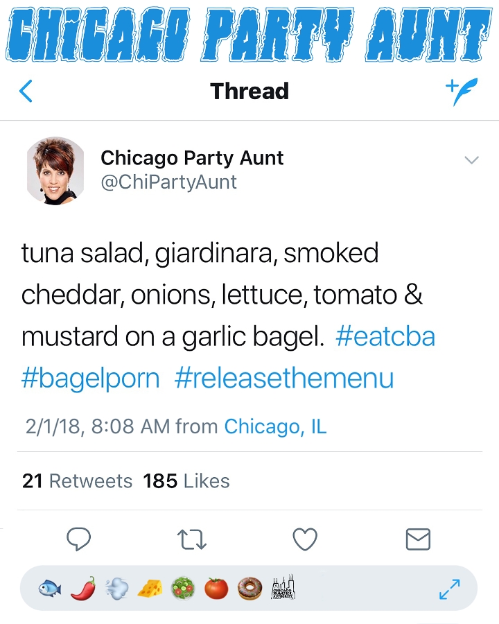 Order Chicago Party Aunt food online from Chicago Bagel Authority store, Chicago on bringmethat.com