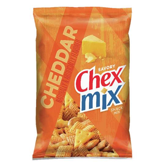 Order Chex Mix Cheddar 3.75oz food online from Casey's General Store store, Omaha on bringmethat.com