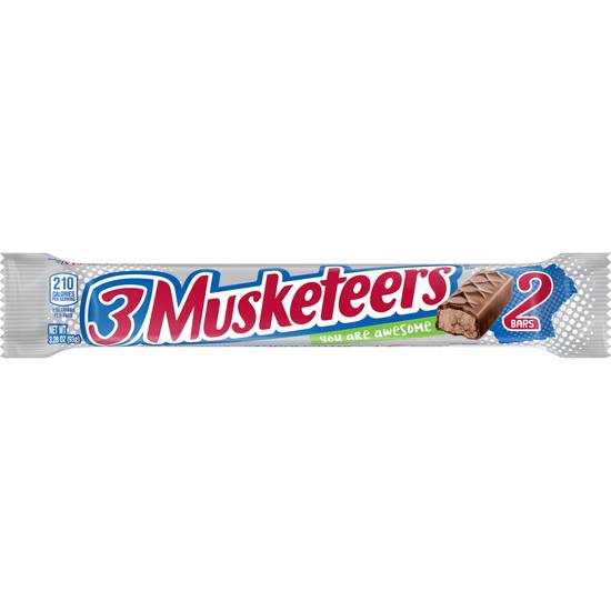 Order 3 Musketeers Sharing Size Chocolate Candy Bar food online from Pepack Sunoco store, Peapack on bringmethat.com