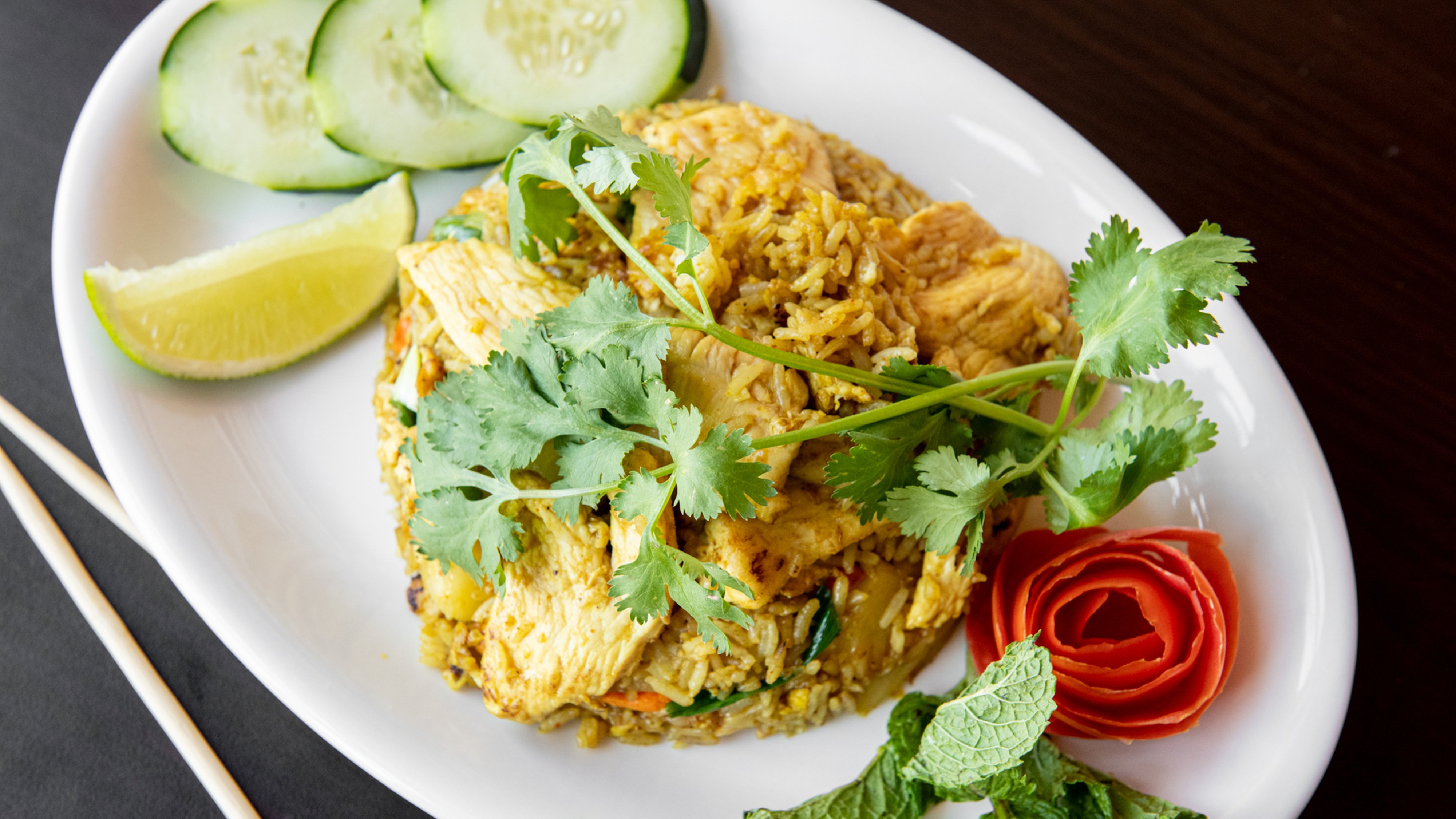Order Pineapple Fried Rice food online from Thai Thai Thai store, Fort Collins on bringmethat.com