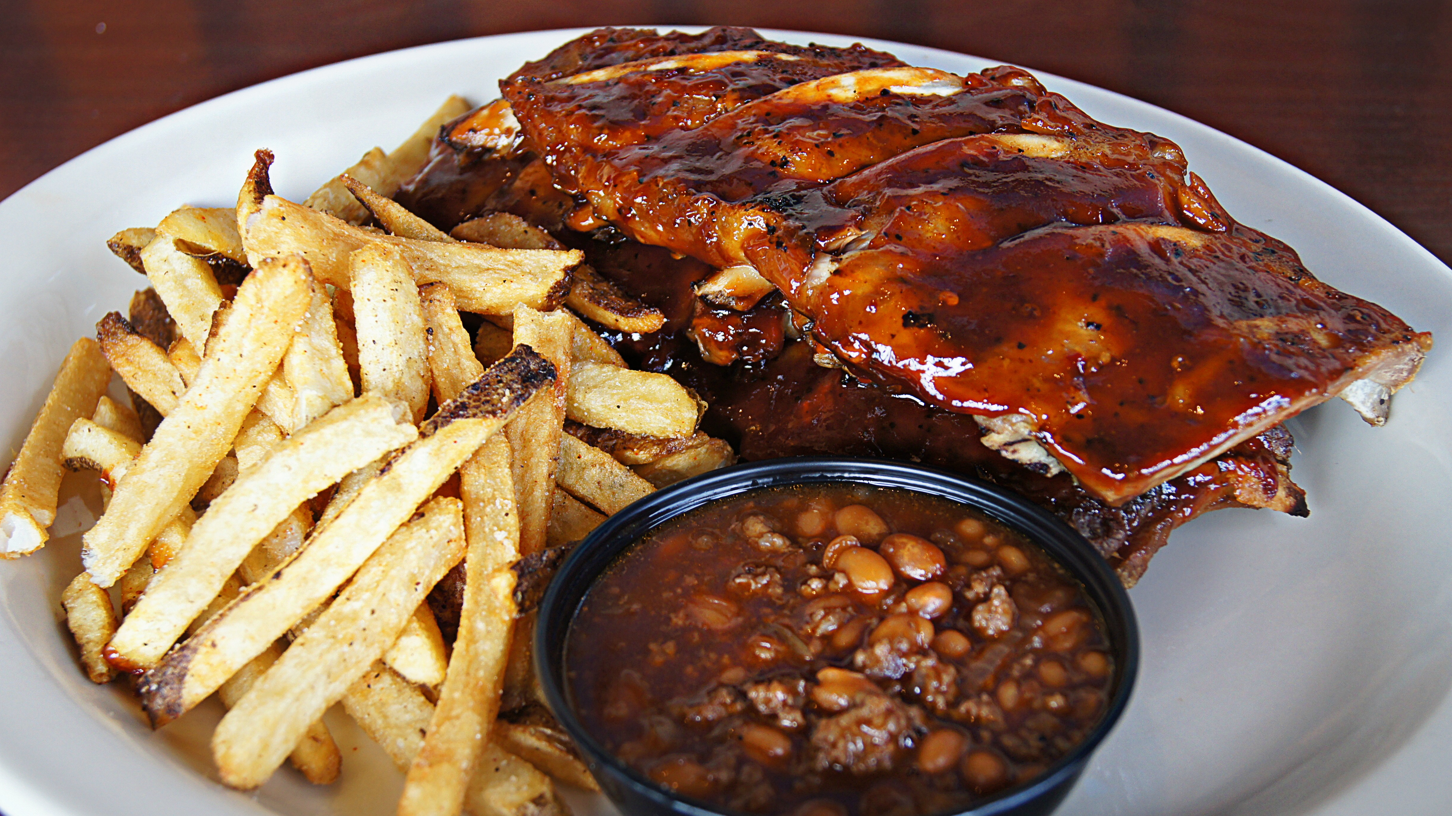 Order BBQ Baby Back Ribs food online from Kickback Jack's store, High Point on bringmethat.com