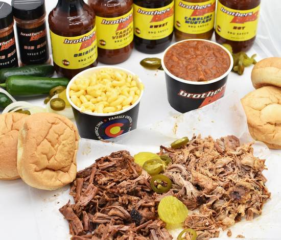 Order Meat Pack food online from Brothers BBQ store, Broomfield on bringmethat.com