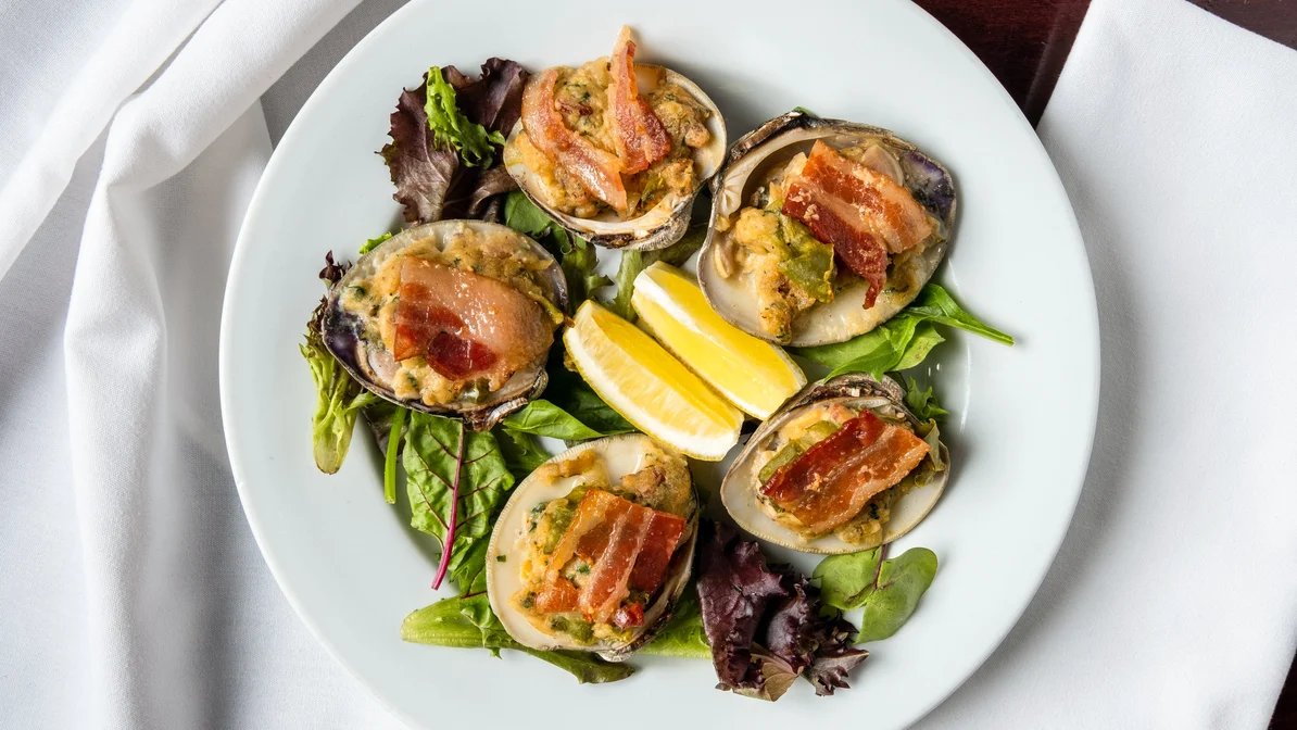Order Clams Casino food online from Friends Cafe store, Southington on bringmethat.com