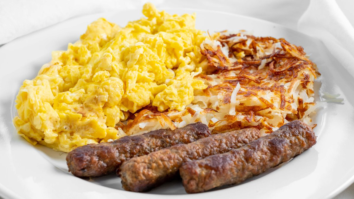 Order 2 Eggs with Meat food online from Gainesville Diner store, Gainesville on bringmethat.com
