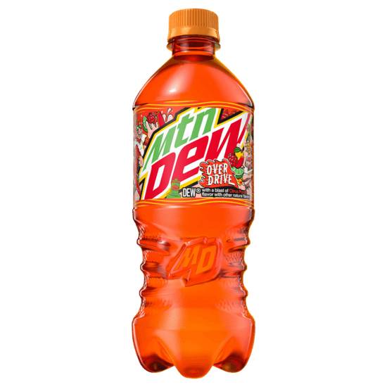 Order Mtn Dew Overdrive 20oz food online from Casey's store, Lawrence on bringmethat.com