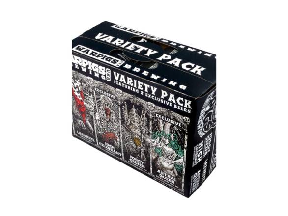 Order Warpigs Variety Pack - 12x 12oz Cans food online from Rayan Discount Liquors store, CHICAGO on bringmethat.com