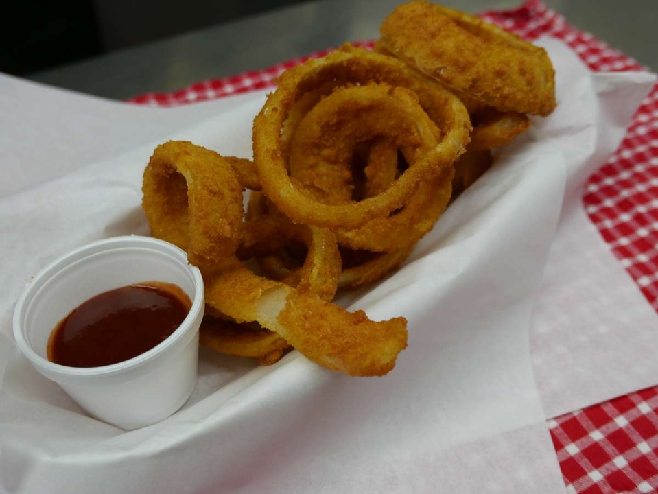 Order Onion Rings food online from Bigb Barbecue store, Fullerton on bringmethat.com
