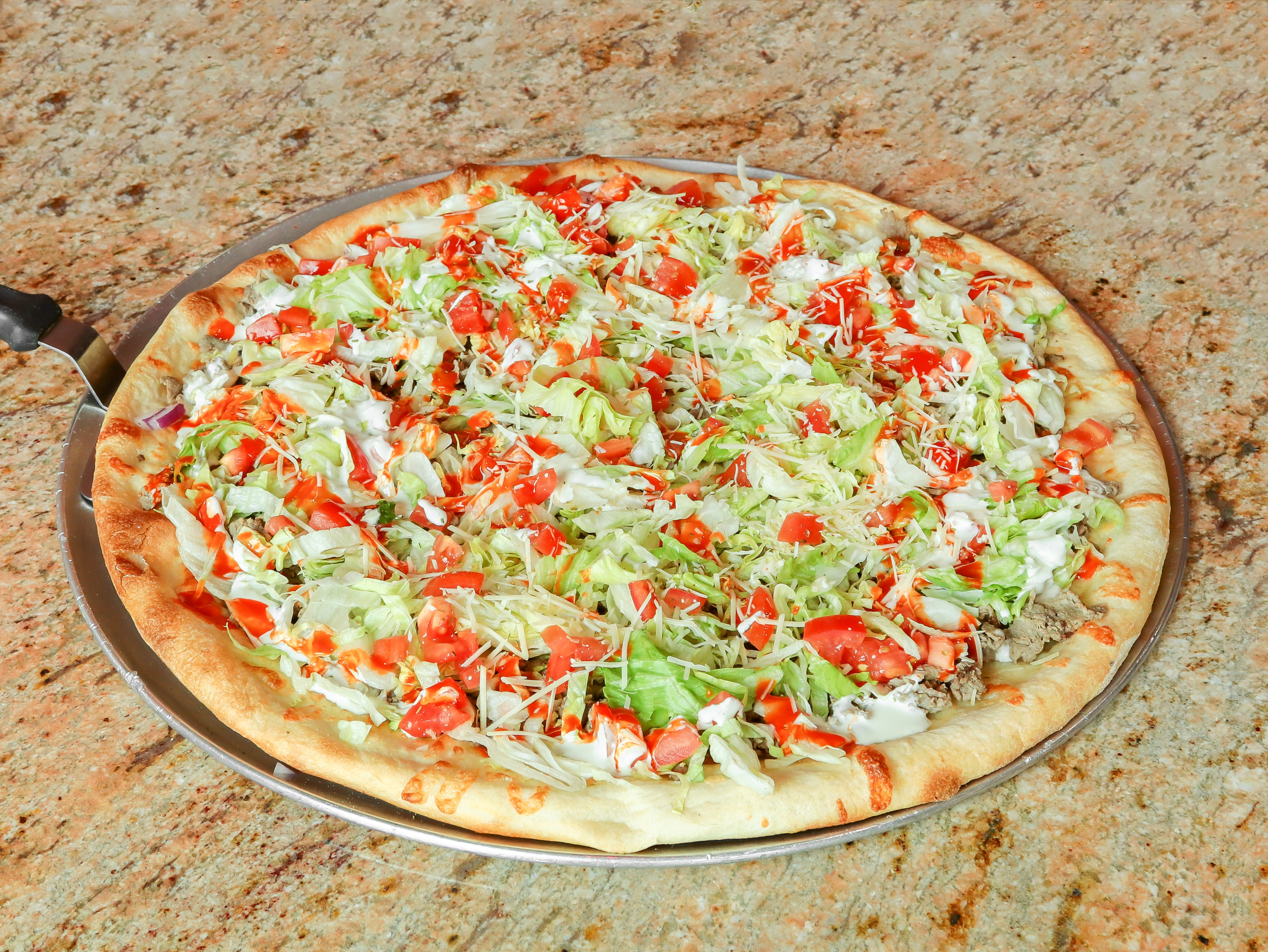Order Taco Pizza food online from Mama's Italian Grill store, Breinigsville on bringmethat.com