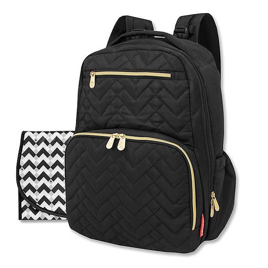 Order Fisher-Price® Quilted Backpack Diaper Bag in Black food online from Bed Bath & Beyond store, Lancaster on bringmethat.com