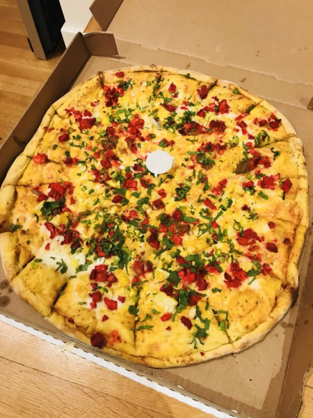 Order The Best Indian Pizza with Chicken Tikka Masala Sauce food online from Zante Pizza store, San Francisco on bringmethat.com