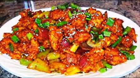 Order Chili Chicken food online from Bombay Blues Indian Restaurant store, Chino Hills on bringmethat.com