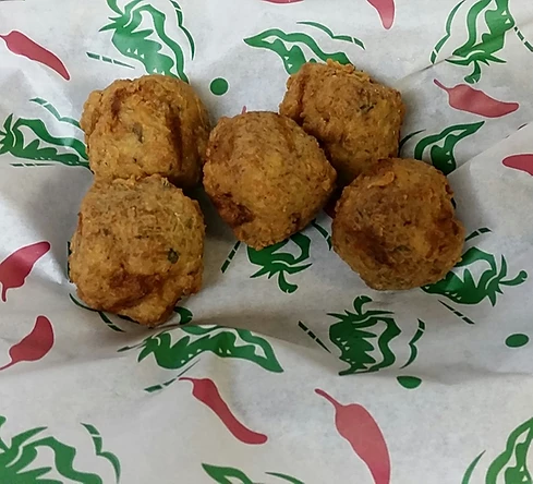 Order Baton Rouge Boudin Balls  food online from Southern Classic Daiquiri Factory store, Fort Worth on bringmethat.com