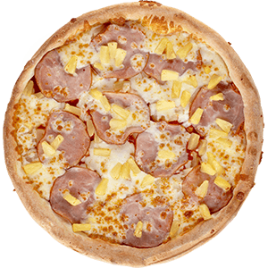 Order SoCal Hawaiian Pizza - Medium food online from Fresh Brothers store, Beverly Hills on bringmethat.com